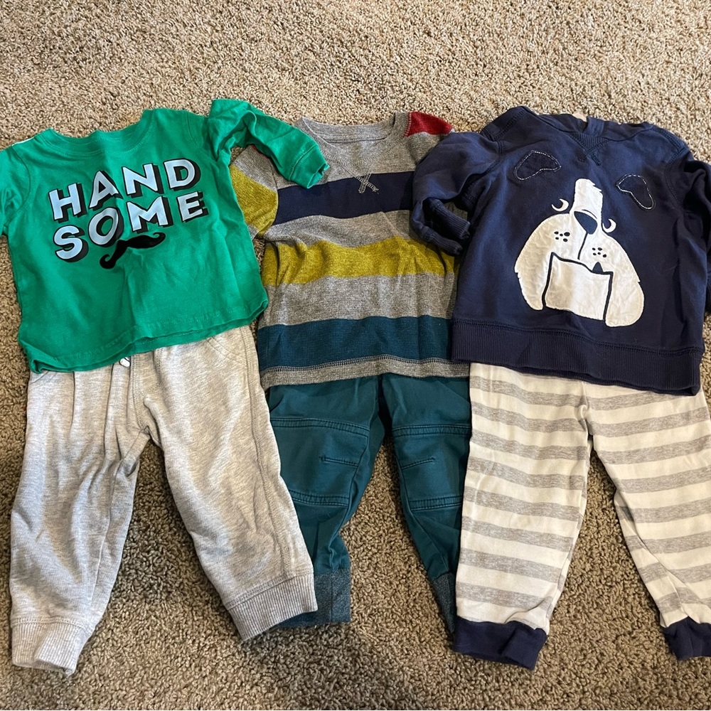 3 Outfits from Carters and Cat & Jack